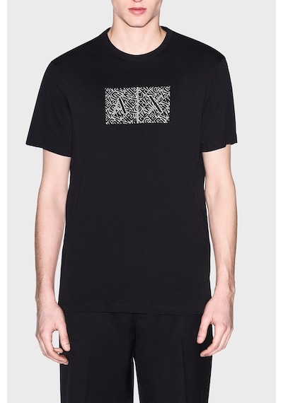 Armani Exchange Erkek T Shirt Xm002784 Af10356 Uc001 Siyah Siyah