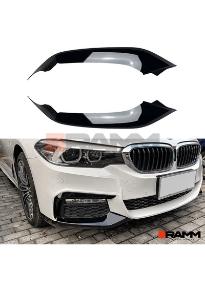 Bmw G30 M Sport Ön Tampon Flap Seti Parlak Siyah