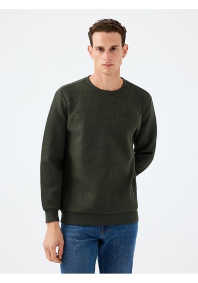 Loft Erkek Sweatshirt Lf2040993 Haki