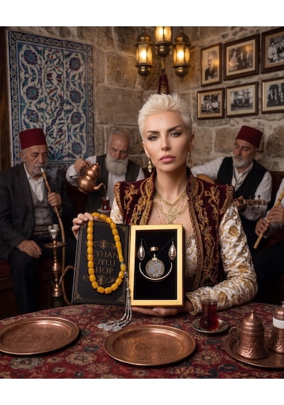 Özel Tasarım Kitap Kutulu Kadın Bakır Takı Seti Ve Tesbih Kombini - Kolye Küpe Bileklik Yüzük 5 Parça Otantik Şık Hediyelik - Doğum Günü Yıl Dönümü Anneler Günü Kadınlara Özel Gösterişli Hediye - N-00067 Özel Tasarım Kitap Kutulu Kadın Bakır Takı Seti Ve Tesbih Kombini - Kolye Küpe Bileklik Yüzük 5 Parça Otantik Şık Hediyelik - Doğum Günü Yıl Dönümü Anneler Günü Kadınlara Özel Gösterişli Hediye - N-00067