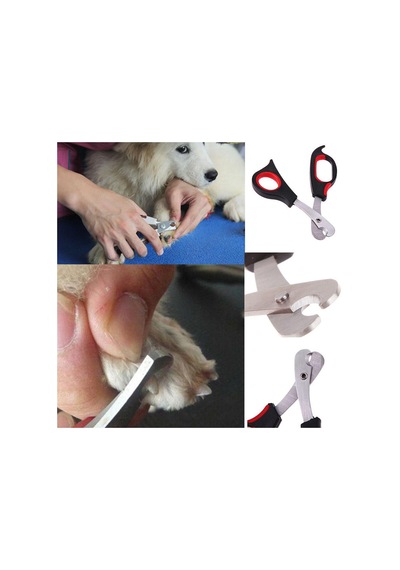 Keyifli Sepetim Büyük Irk Köpek Kedi Çelik Uçlu Evcil Hayvan Tırnak Makası Pati Bakım Aleti Ergonomik Kaymaz