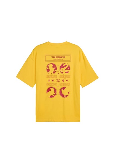 Puma Puma X Harry Potter Tee Unisex Günlük Tişört 63009234 Sarı SARI
