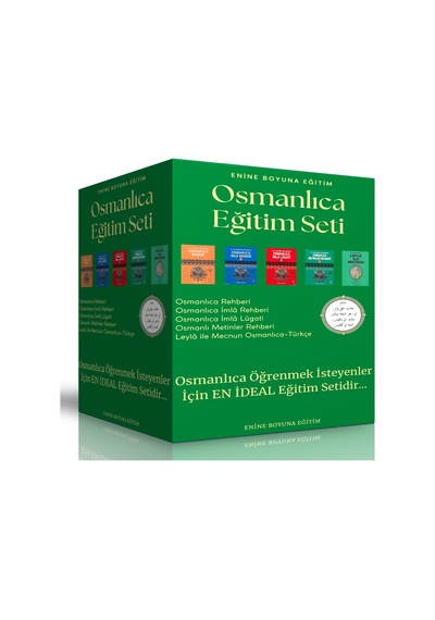 Osmanlıca Öğreten Eğitim Seti (5 Süper Kitap)