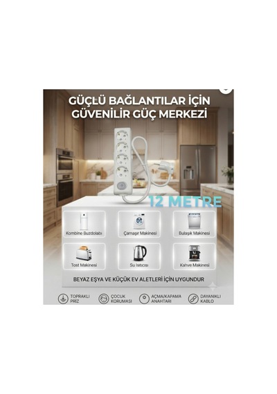 Vikomulti-let 4 Lü 1-15 Metre Arası Anahtarli Çocuk Korumali 3x2.5 % Yüz Tam Bakır Ttr Kablolu Uzatma Seyyar Markanin Özel Üretimi Tse Fişli Bakir Kablolu 12 Metre - 894354594 12 Metre - 894354594 15 M Ve Üzeri Vikomulti-let 4 Lü 1-15 Metre Arası Anahtarli Çocuk Korumali 3x2.5 % Yüz Tam Bakır Ttr Kablolu Uzatma Seyyar Markanin Özel Üretimi Tse Fişli Bakir Kablolu 12 Metre - 894354594 12 Metre - 894354594 15 M Ve Üzeri