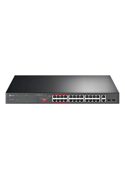 Tp-link 16 Port Tl-sl1218p 10/100/2x1000 1x Sfp Poe Rackmount Switch