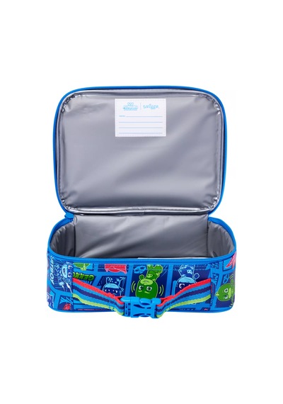 Smiggle Pj Masks Pija Maskeliler Isı Yalıtımlı Dikdörtgen Beslenme Çantası Mavi