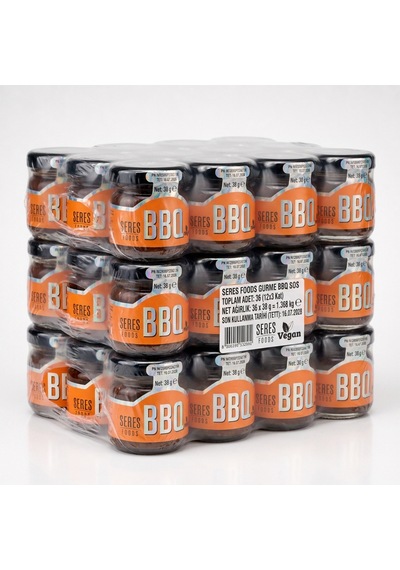 Seres Foods Bbq Barbekü Sos Mini Cam Kavanoz 40 Ml X 36 Adet