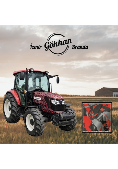 Kubota M6040 Traktör Kaporta Kılıfı