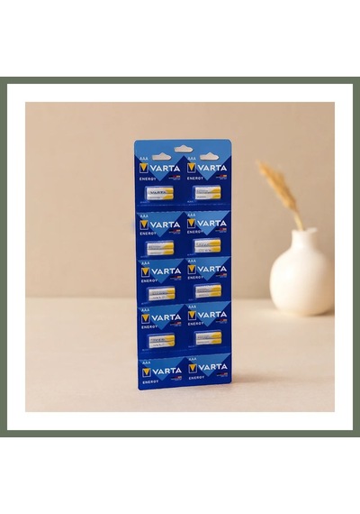 Bezos İnce Alkalin Pil 10'li Paket Bezos1