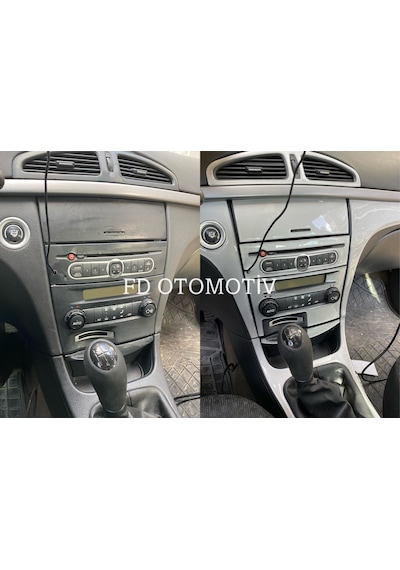 Renault Laguna 2 Faz 1 Full Set Konsol Kaplama Gümüş Gri Renk