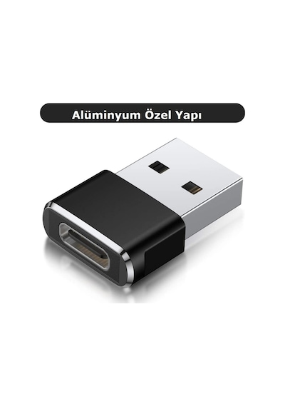 Cafele Apple Uyumlu MacBook /Matebook Type-C Dişi Usb Erkek Çevirici (458529631)