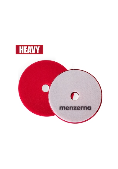 Menzerna Rotary Ve Orbital Uyumlu Kalın Pasta Süngeri 130/150mm - Kırmızı Çizik Giderici Ped