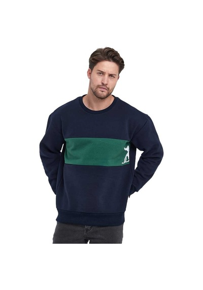 Adams Erkek 3 İplik Oversize Sweatshirt 001