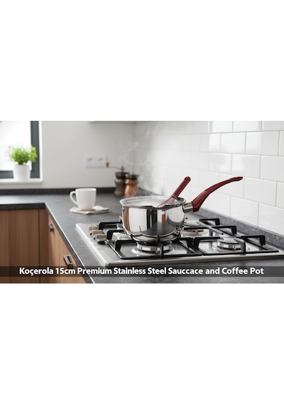 Koçerola 15 Cm Premium Paslanmaz Çelik Sosluk Ve Cezve Diğer