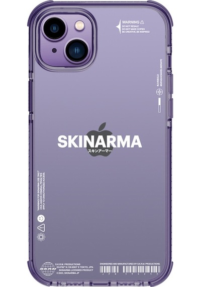 Apple Uyumlu iPhone 14 Kılıf Skinarma Şeffaf Airbag Tasarımlı Iro Kapak