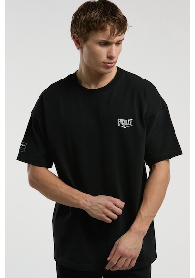 Everlast Ever Essentials Oversize Siyah Erkek Tişört Siyah