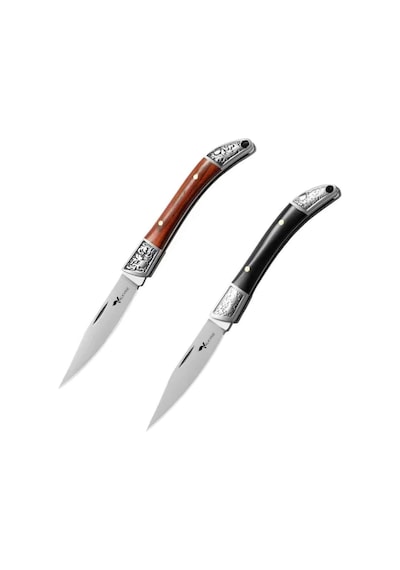 Valkyrie Mini Çelik İşlemeli Katlanır Outdoor Cep Kamp Bıçağı Şık Tasarım, Taşıması Kolay Ahşap Siyah Siyah
