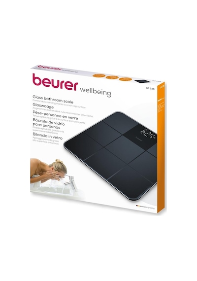Beurer Gs 235 Cam Baskül, Kaymaz Yüzey, Sihirli Görünmez Ekran