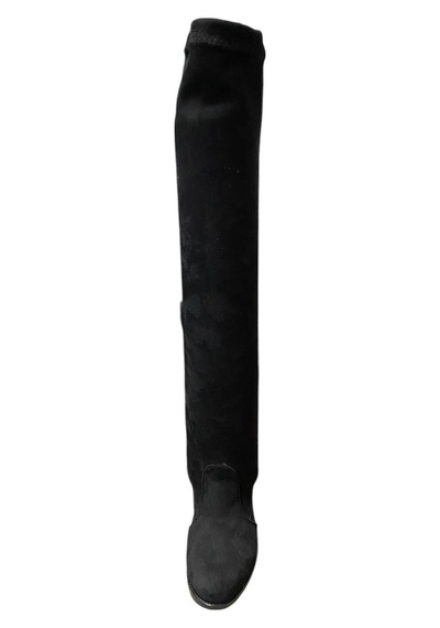 Miçe Shoes Kadın Topuklu Çizme Siyah Süet - 676258093 Siyah Süet