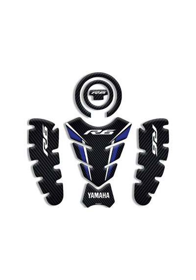Motosıklet Kaplama Yamaha R1 Tank Pad Set 07