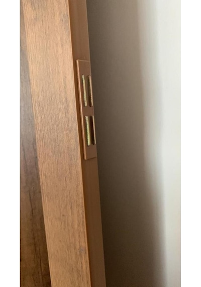 Akordeon Kapı Kibar Modeli, Akağaç Ahşap Desenli, 84x216cm