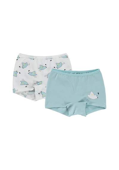 Civil Girls Kız Çocuk Cute Bird 2-12 Yaş 2'li Boxer - Standart