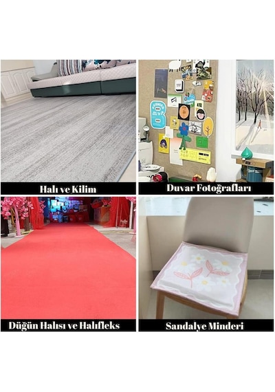 Çift Taraflı Bant İnce Şeffaf 19 mm 20 Metre 1 Adet Artlantis Resim Tablo Fotoraf Halı Yapıştırıcısı 1 Adet