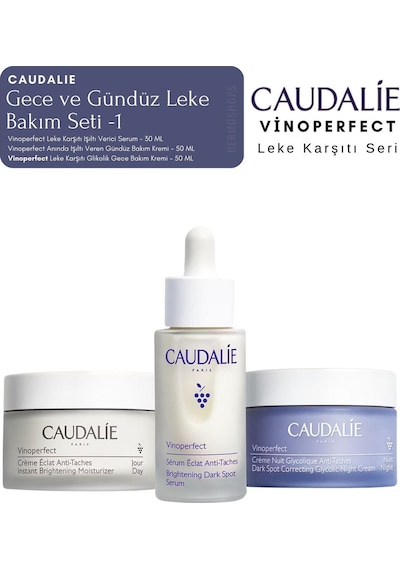 Vinoperfect Leke Bakım Seti -1 Gece Ve Gündüz Kremi Leke Serum Orijinal Boy