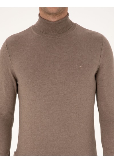 Pierre Cardin Erkek Vizon Kazak /triko 50314202-vr174 Vizon