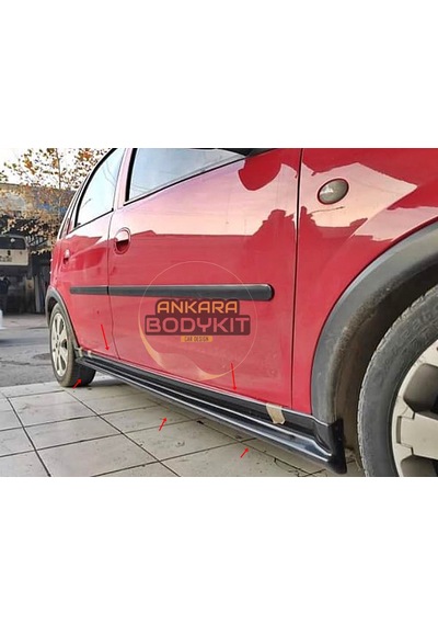 Corsa C Marşpiyel - Plastik - Boyasız