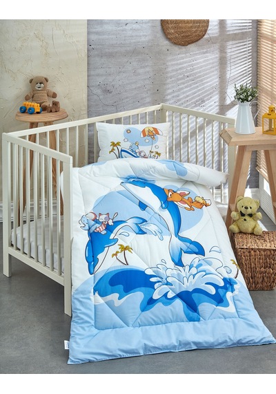 Komfort Home V1 Pamuk Ranforce Bebek Yorgan Seti