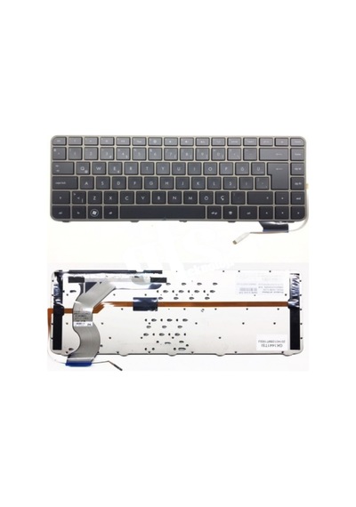 Hp Envy 14, 14-1000, 14-1100, 14-1200 Notebook Klavye - Tuş Takımı / Siyah - Tr - Işıklı