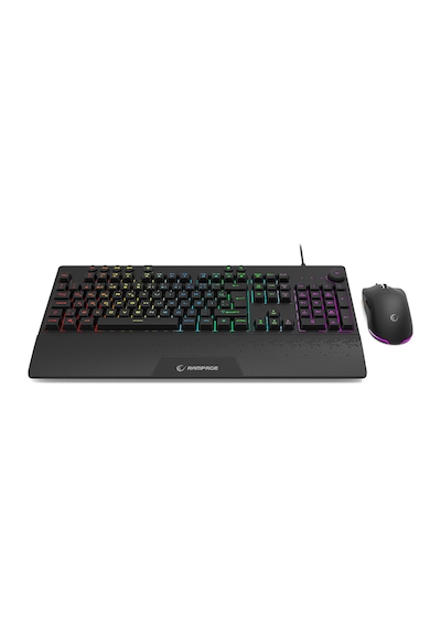Rampage Eclipse Q Türkce Rgb Kablolu Oyuncu Klavye Mouse Seti Optik