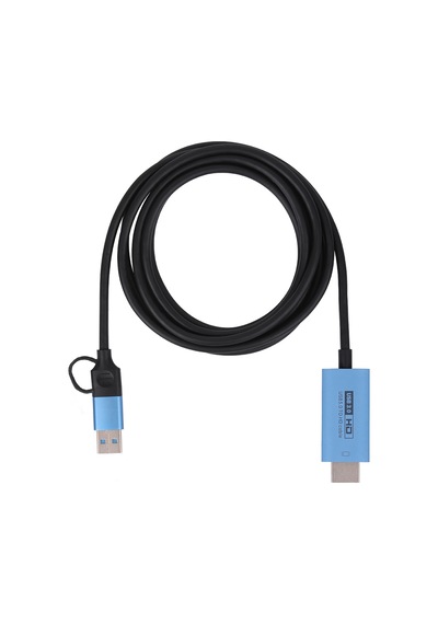 Yüksek Kaliteli Usb Type-c-hdmı Adaptör Kablosu, 1080p 60hz Ekran Yansıtma Usb-c Cihazları İçin
