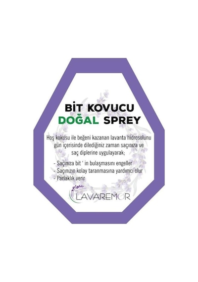 Lavaremor Doğal Lavanta Yağlı Hidrosol Sprey 100 ML