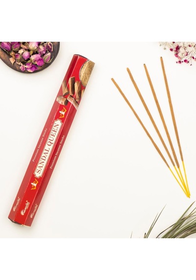 Aromatika Kraliçe Sandal Aromalı Premium Çubuk Tütsü