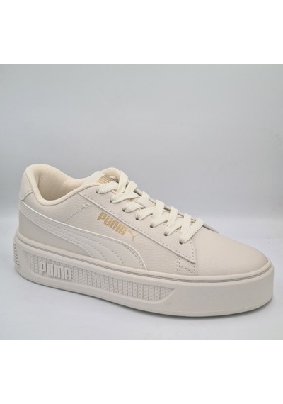 Puma Smash Platform V3 Tdp Bej Renk Kadın Sneaker Spor Ayakkabı Bej
