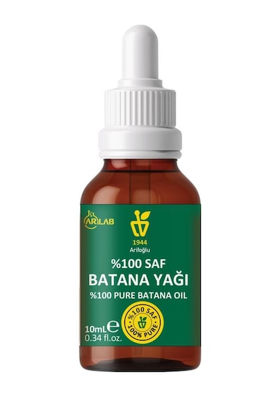 Batana Yağı 10ml %100 Saf Pure Batana Oil Arlab