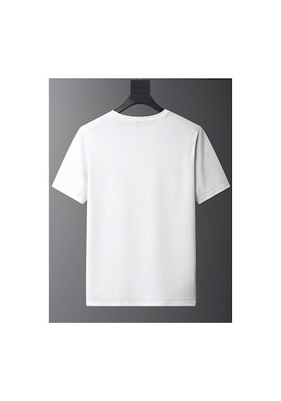 Nevermind Sevgili Kombin Tişörtü Müzik Yapan Kedi Baskılı Unisex Oversize % Beyaz