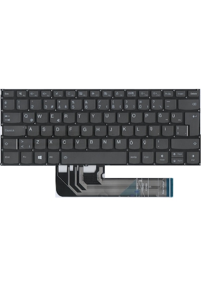Lenovo Uyumlu ideaPad 3-14ITL6, 82H7 Klavye Tuş Takımı ışıklı Gri Renk
