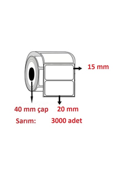 15x20 KUŞE ETİKET (3000 lü)