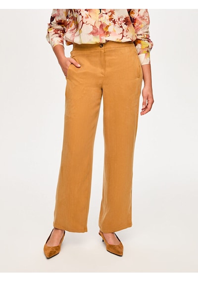 Faik Sönmez Arka Beli Lastikli Wide Leg Fit Tenselli Pantolon S26pnt028 Us26pnt02835 Camel Faik Sönmez Arka Beli Lastikli Wide Leg Fit Tenselli Pantolon S26pnt028 Us26pnt02835 Camel
