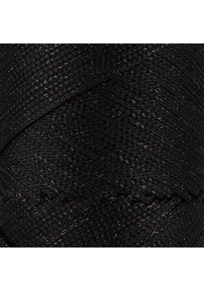 Sensy Premium Simli 200 Gr Polyester Makrome Ipi Siyah 2 Mm - 230 M Supla Ip Ve Çanta İpliği