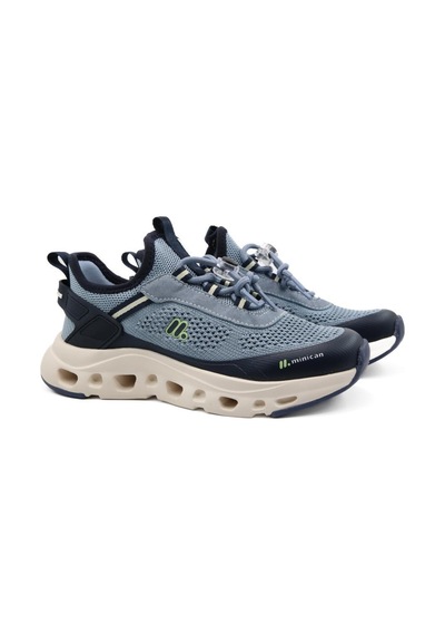 Minican Bxz001 İndigo Mavi Çocuk Sneakers