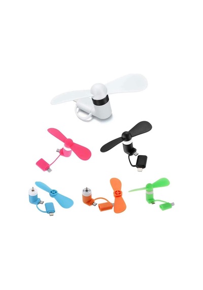 Cep Boy Telefon Soğutucu Fan Sessiz Çalışan Mini Usb Pervane Android İos Uyumlu