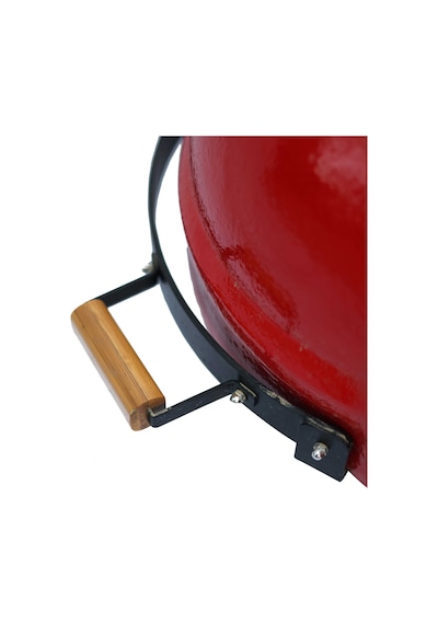 Kamado Pizza Fırını Kırmızı Kırmzı