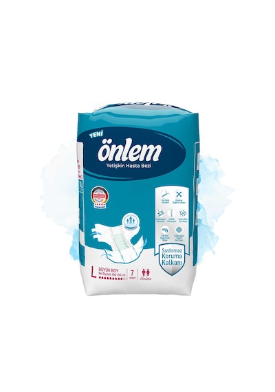 Önlem Large Yetişkin Hasta Bezi -7 Adet L