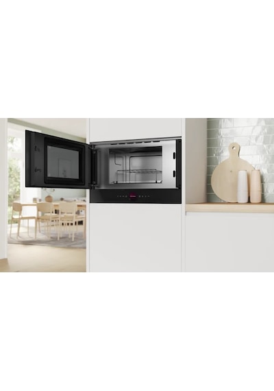 Bosch BEL7321B1 Serie 8 21 L Ankastre Mikrodalga Fırın Siyah