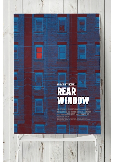 Rear Window Film Afişi Poster 3