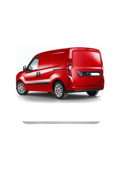 Fiat Doblo Uyumlu 2014 Ve Üzeri Krom Bagaj Alt Çıtası Paslanmaz Çelik